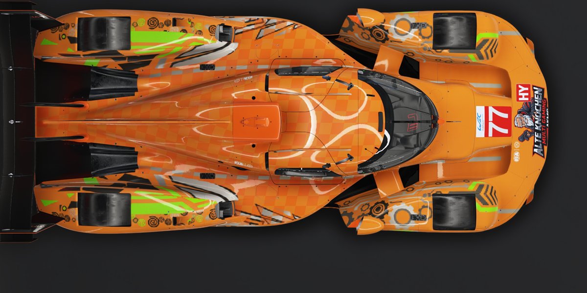 Toyota-Hypercar von oben