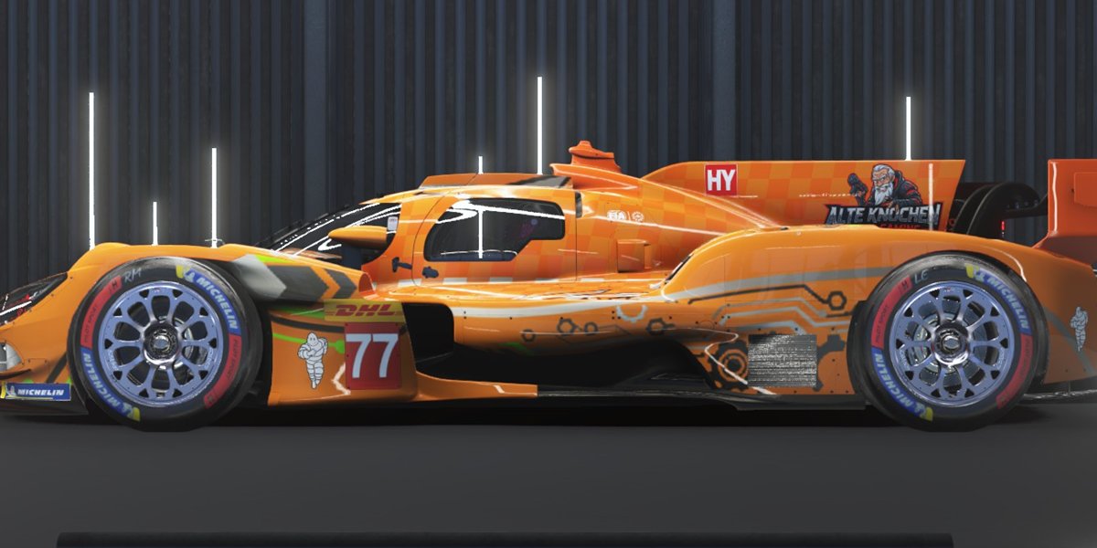 Toyota-Hypercar von der Seite